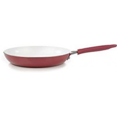 WearEver Pure Living Nonstick Ceramic Coating Scratch Resistant Saute Pan12-Inch, Red 
